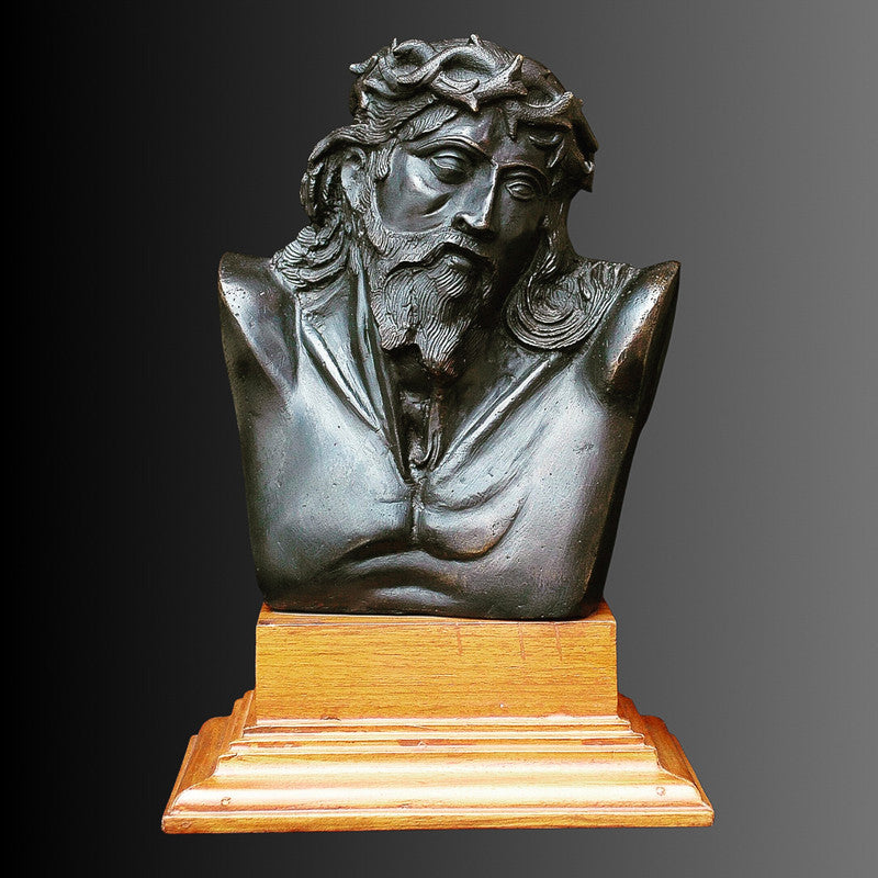 Bronze Christ Bust Sculpture (BC001)
