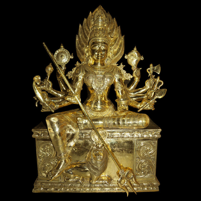 Bronze Durga Sculpture (BD001)