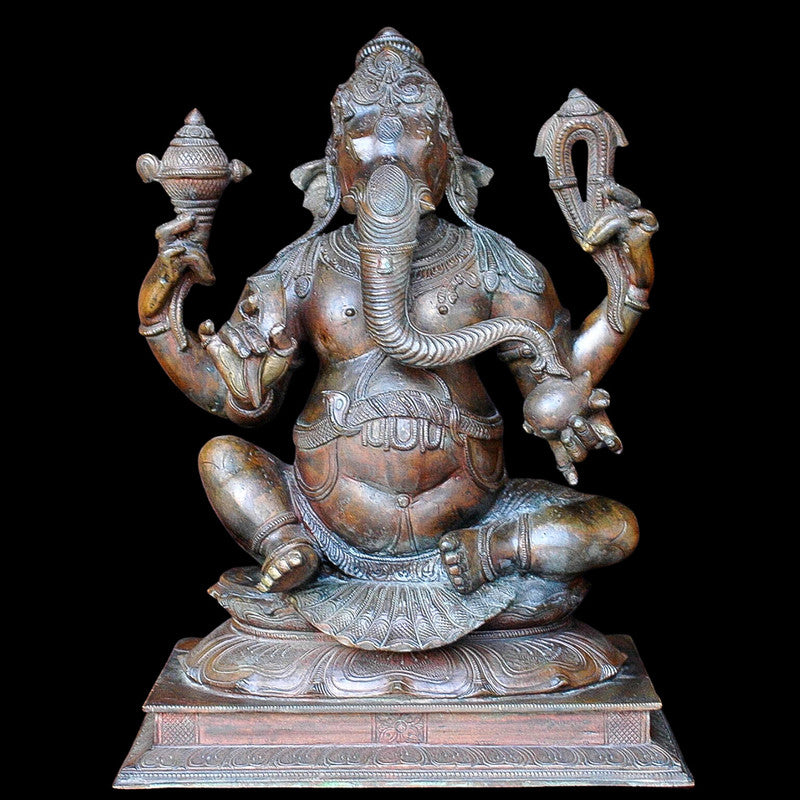 Bronze Ganesha Sculpture (BG001)