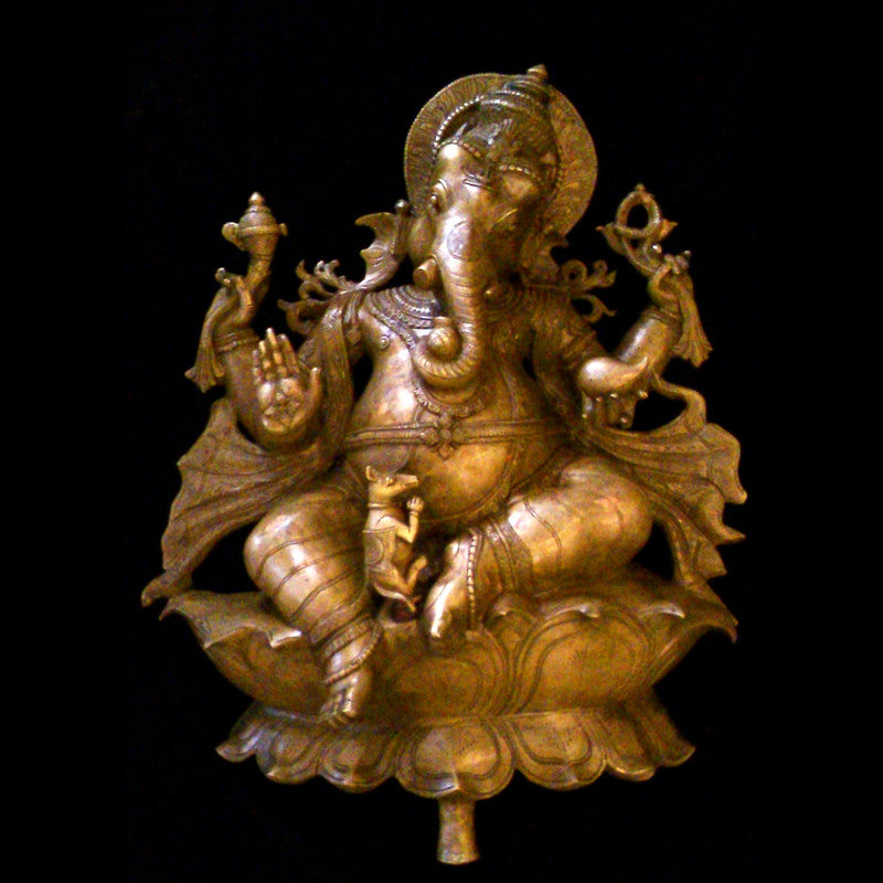 Bronze Ganesha Sculpture (BG007)
