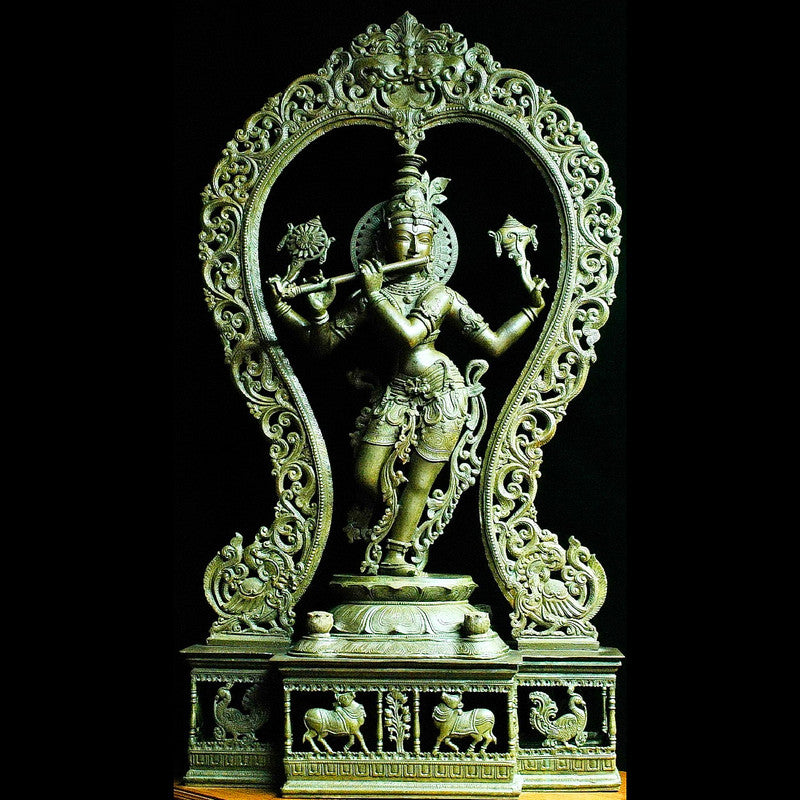 Bronze Krishna Sculpture (BK001)