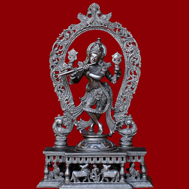 Bronze Krishna Sculpture (BK002)