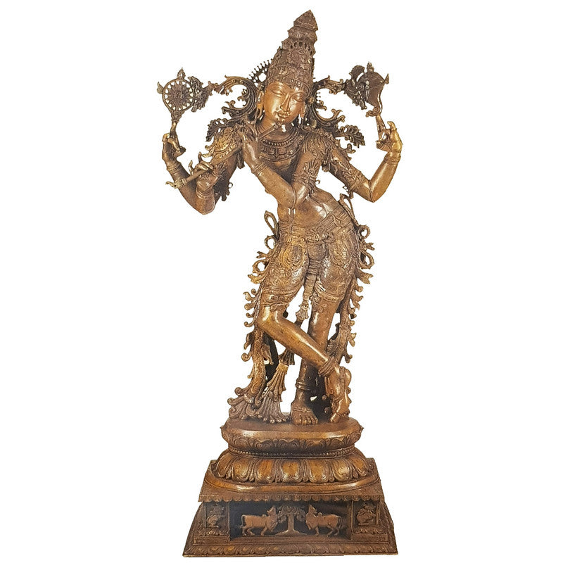 Bronze Krishna Sculpture (BK006)