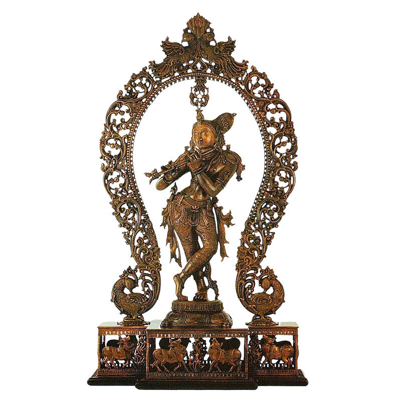 Bronze Krishna Sculpture (BK009)