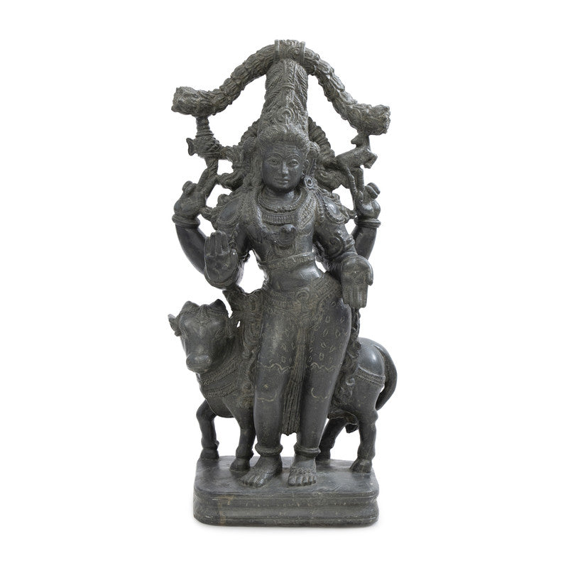 Shiva & Nandi Sculpture (SM003)