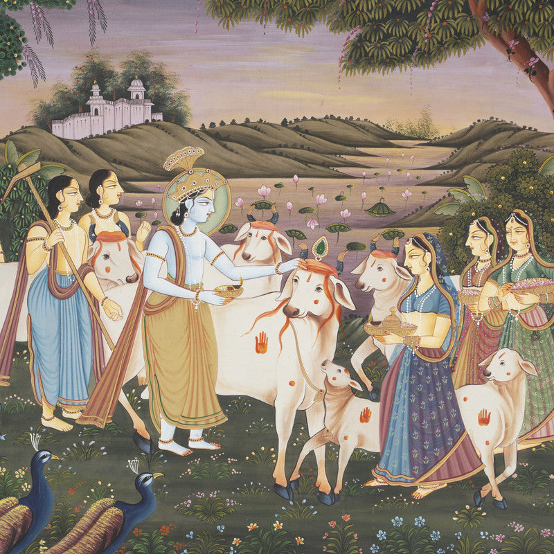 Pichwai Painting of Krishna  (WD035)