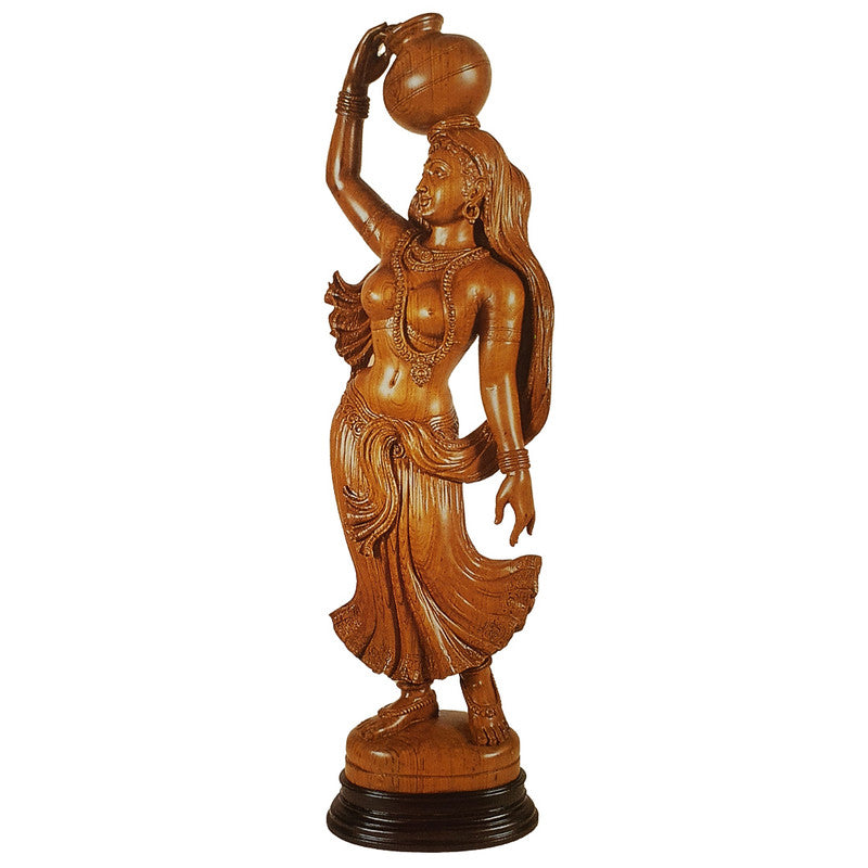 Lady with Pot Sculpture (WP009)