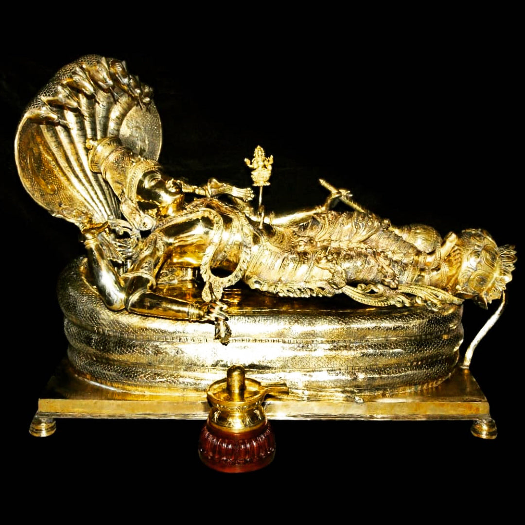 Bronze Anantasayanam Sculpture (BV001)