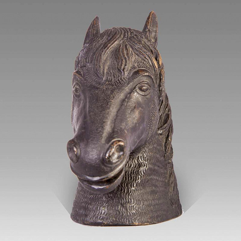 Bronze Horse Head Sculpture (BX001)