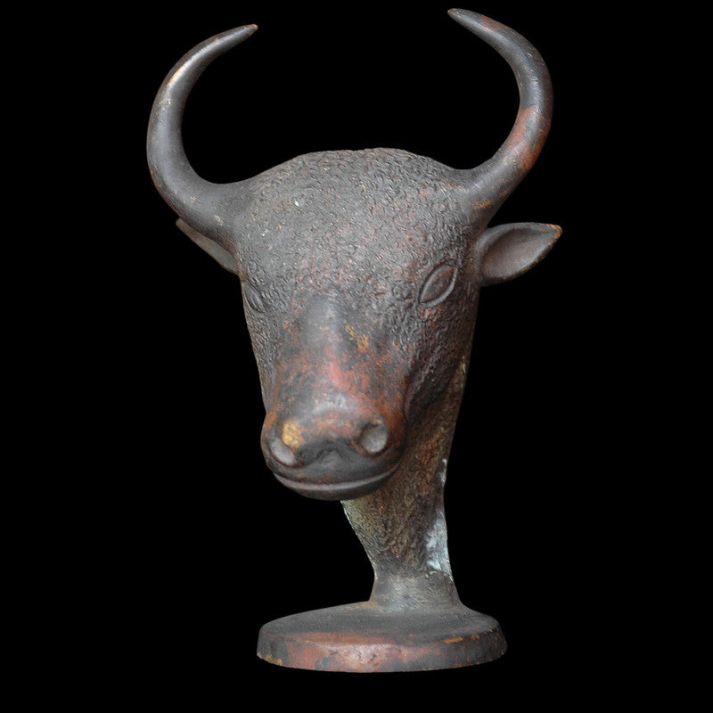 Bronze Bull Head Sculpture (BX002)